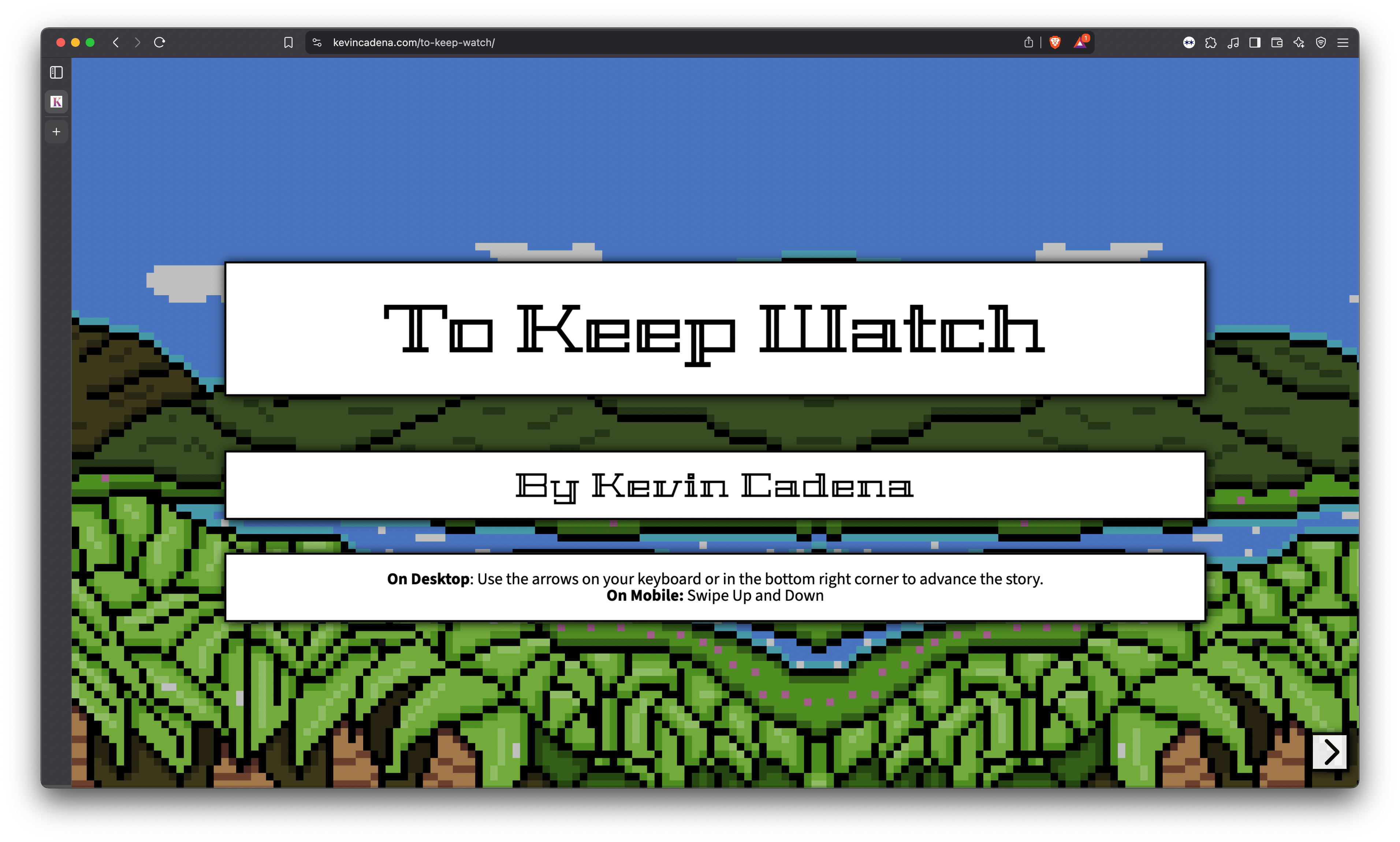 To Keep Watch